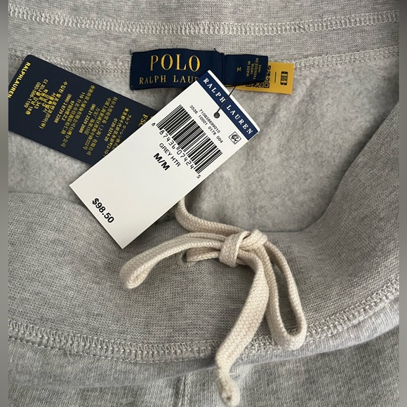 Ralph Lauren Polo Fleece Sweat Pants Grey - Picture 3 of 5